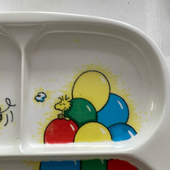 Peanuts child’s plate - Picture 3 of 7